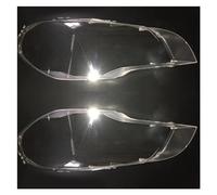 Couvre-Phares Pour BMW X5 E70 2007-2013, Couvercle De Phare Avant Voiture Lentille En Verre Phares Abat-jour Transparent Coque Lampe Masques Couvercle Phare Voiture(Left AND right)