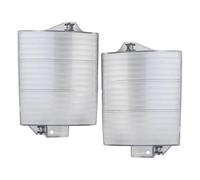 Couvre-Phares Pour Mitsubishi Pour Canter Pour FUSO FE FG 2012-2018 Feu D'angle Feu Antibrouillard Clignotant Ensemble De Phares Couvre Objectif Phare(1 pair corner)