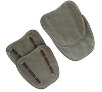 Couvre-pied de soudeur ergonomique fabriqué à partir de cuir de vache gaufré, conçu pour bloquer les scories de soudure et les étincelles (gris-marron)
