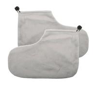 Couvre-pieds Chauffant à Paraffine en Coton Peluche, 1 Paire
