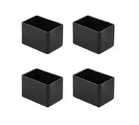 Couvre-pieds De Chaise Carrés En Silicone, Antidérapants, Table, Anti-poussière, Chaussettes, Tampons Protection Sol, Bouchons Tuyaux, Pieds Nivellement Meubles, 4/8/12 Pièces(Rectangle 15x30mm,12pcs)