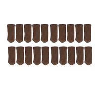 Couvre-Pieds de Chaise Super élastiques, 20 Pièces, Couvre-Pieds de Meubles à Double épaisseur, Protecteurs de Sol pour Bureaux, Cette Housse de Chaise en Tricot Ne Tombera Pas