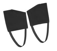 Couvre-pieds pour soins des pieds, 1 paire de manches, Black L | de boucle de élastique pour les besoins quotidiens de couverture et la couverture quotidienne de