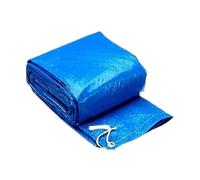 Couvre-Piscine Ronde,Couvercle Piscine Protecteur,Couvercle Protection Contre Le Bain À Remous Épuisant avec Cordon pour Les Piscines Gonflables Rondes,Couvercle Résistant À Poussière(6Pieds/8Pieds)