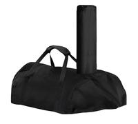 Couvre-Pizza De Camping - Bouclier De Four À Poussière À L'épreuve du Vent, Enveloppe De Transport Portable | 420D Silver Enrobée De Oxford À Haute Résistance Black Fumoker Protection pour Les F
