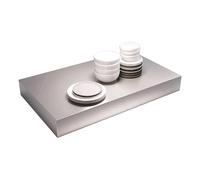 Couvre Plaque de Cuisson Gaz en Acier Inoxydable, Protège Plaque Induction, Cache Plaque de Cuisson Pour Cuisinières À Gaz et Électriques, Grand Format(80x50x7cm/31x20x2.7in)