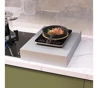 Couvre Plaque de Cuisson Gaz, Housse de Cuisinière Polyvalente pour Cache Plaque de Cuisson, pour Cuisinière À Gaz ou Électrique de Caravane(Gray,40x48x9.6cm/16x19x3.7in)