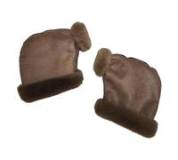Couvre-poignée confortable pour guidon de vélo d'équilibre, gants chauds et épais doublés en peluche, gants coupe-vent, moufles chauffe-mains