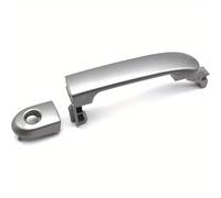 Couvre poignée de porte Compatible Avec Nissan Pour Tiida 2007 2008 2009 2010 2011 2012 Poignée Porte Extérieure Avant Gauche Côté Conducteur Avec Serrure OEM : 82641-EL12A
