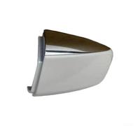 Couvre-poignée de porte extérieure avant gauche avec garniture chromée pour Skoda pour superbe construction avec courbure et rayon de la peau (rayures blanches brillantes)