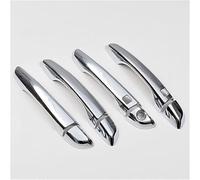 Couvre-poignée de Porte extérieure de Voiture pour Hyundai, Solaris 2017 2018 2019 2020 Nouveau Chrome Poignée de Porte de Voiture Couverture Garniture Autocollant Superposition poignée de Porte