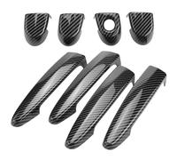 Couvre-poignée de porte extérieure en fibre de carbone AC54 pour BMW Série 1 2 3 4 E87 E90 E91 E92 E93 F30 X1 X2 X3 X4 X5 X6 LHD Carbon fiber color