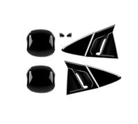 Couvre-poignée de porte extérieure pour Toyota Prius 60 Series 2023 Carbone | Bandes décoratives pour portière de voiture, accents noirs brillants Prius 2023, améliorations extérieures élégantes du