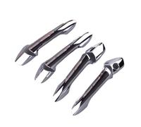 couvre poignée ext Compatible Avec Benz Pour ML W166 2012-2015 Pour CLA W117 2014-2015 Kit De Capuchon Garniture Couvercle Poignée Porte Extérieure LHD Chrome Argent