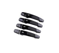 couvre poignée ext Compatible Avec C&evrolet Pour Chevy Pour Traverse 2018-2021 1 Ensemble Noir Brillant Couvercle Poignée Porte Latérale Capuchon Garniture ABS Voiture