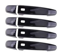 couvre poignée ext Compatible Avec Chevy Pour Malibu 2016-2020 Pour Impala 2013-2020 1 Ensemble Noir Brillant Poignée Porte Latérale Couvercle Garniture Capuchon ABS Voiture