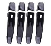 couvre poignée ext Compatible Avec GMC Pour Acadia 2017 2018 2019 2020 1 Ensemble Couvercle Poignée Porte Latérale Noir Brillant Capuchon Garniture Accessoires Voiture ABS