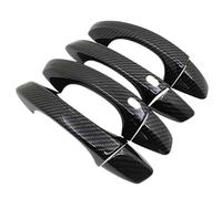 Couvre Poignée Porte Compatible Avec Skoda Pour Scala 2019 2020 2021 2022 Autocollants Protection Pour Poignée Porte De Voiture En Fibre De Carbone Pièces Automobiles