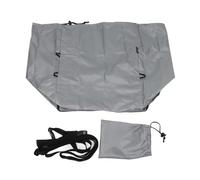 Couvre-Pompe de Chauffage à Bain à remous imperméable 420D Silver Oxford Tissu Spa Pompe de Pompe de Chauffage idéal pour Une Utilisation en Plein air (Gris)