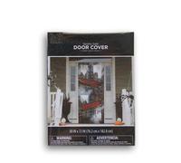Couvre-porte Ne pas entrer pour Halloween Spooky Gate - 30'' x 72''