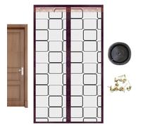 Couvre-portes isolés, drapé de porte isolé Panneau d'écran en EVA à