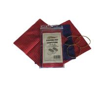 Couvre pot Confiture cellophane + Elastique + Etiquettes x 25 Le Pratique