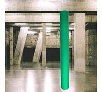 Couvre-poteaux rembourrés, enveloppants Personnalisables avec Attaches Auto-adhésives, Protection Anti-Collision for colonnes de Garage et d'extérieur(Green,Dia 5 1/2 inch)