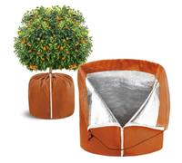 Couvre-pots de fleurs d'hiver réutilisables, imperméables, protecteurs | Protection contre le gel pour pot de fleurs par temps froid pour jardinier, propriétaire, extérieur, terrasse, jardin, cour
