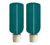 Couvre- pour protéger contre le gel - Couverture pour temps froid - Couverture antigel équipée d'un cordon de serrage et d'une fermeture éclair - Pour jardin, terrasse, serre, légumes, nuit