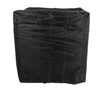 Couvre-poussière de Grill Robuste à l'épreuve de l'eau Oxford Couverture Solaire pour Le Barbecue en Plein Air, Couverture de Protection pour Le Jardin (S Noir et Rouge)