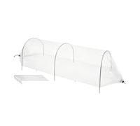 Couvre-rangées pour jardin | Barrière à oiseaux pop-up de 1,2 m avec piquets - Accélérateur de rangée de jardin | Pour extérieur, terrasse, arrière-cour, fraise, tomate, fruits, légumes, oiseaux