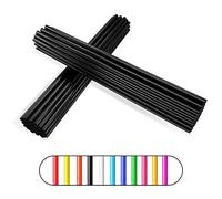 Couvre Rayon,PSLER 72 Pièces Peaux de Rayons Enjoliveurs de Jantes Housses de Protection Réutilisables pour Moto de Montagne en Fauteuil Roulant - Noir