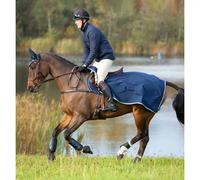Couvre-rein polaire et imperméable pour cheval Horseware Bleu S