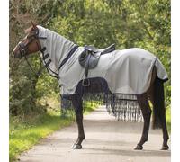 Couvre-reins anti-mouches QHP avec franges