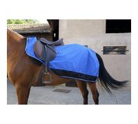 Couvre-reins imperméable pour cheval Equithème TYREX 1200 D Bleu 165 cm