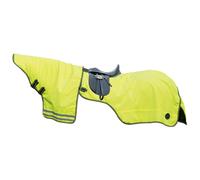 Couvre-reins pour cheval avec couvre-cou HKM Jaune 135 cm