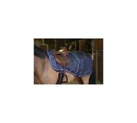Couvre-reins pour cheval avec doublure Equithème Tyrex 1680D Coolmax Bleu 125 cm