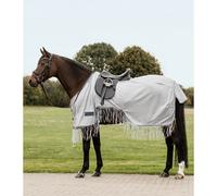 Couvre-reins pour cheval avec franges Waldhausen Protect Gris 165 cm