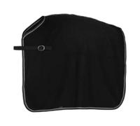 Couvre-reins pour cheval couverture polaire Horze Kiel Noir Cob