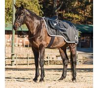 Couvre-reins pour cheval doublé polaire Horze Protrek Noir 145 cm