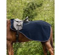 Couvre-reins pour cheval en polaire Waldhausen Modern Rosé Bleu Full