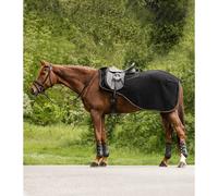 Couvre-reins pour cheval en polaire Waldhausen Modern Rosé Noir Cob
