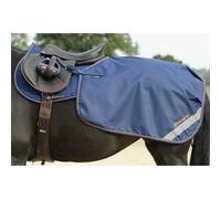 Couvre-reins pour cheval imperméable Bucas Therapy Quarter Sheet Bleu 155 cm