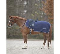 Couvre-reins pour cheval imperméable Waldhausen Economic Bleu Poney