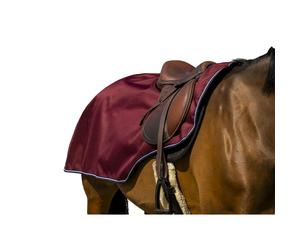 Couvre-reins pour cheval polaire Equithème Tyrex 1200D Rouge 140 cm