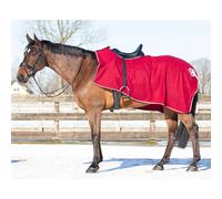 Couvre-reins pour cheval polaire QHP Ornament Rouge M