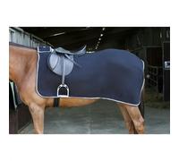 RIDING WORLD Couverture en Polaire pour Reins - Couleurs - Noir - Taille : 140 cm