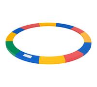 Couvre-Ressort Trampoline Ø 366 Cm Pvc Pe Haute Densité Rembourrage 15 Mm Multicolore