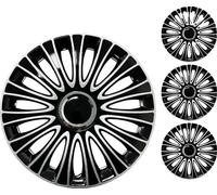 Couvre-roue universel, taille 16 pouces, matériau ABS, s'adapte à la plupart des jantes en acier, style poignard 16 pouces, 16pouces, roue à rebord en fer