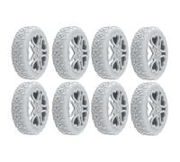 Couvre-roues À Bagages, Couvercles De Réduction Du Bruit, 5-6,5 Cm / 1,9-2,6 Pouces, Chaussures De Lacets De Remplacement, Pièces De Roue À Bagages, Matériau En Silicone Robuste, Pour La Protection Et